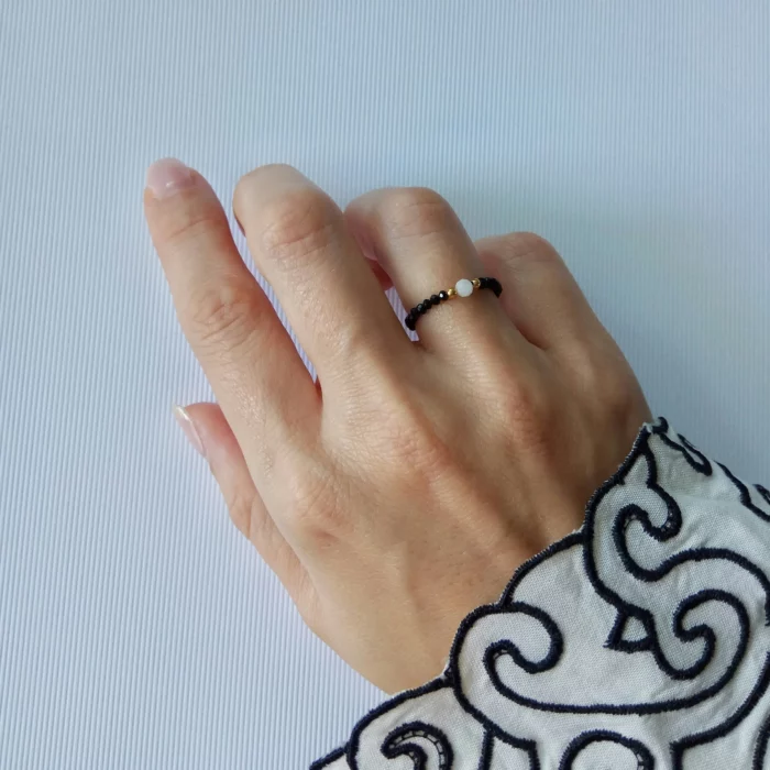 Pierścionek z oczkiem mazu jewellery