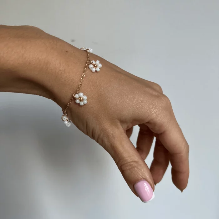 Bransoletka stokrotki mazu jewellery