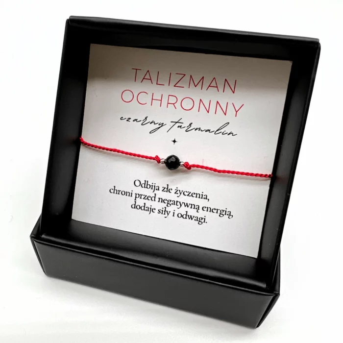 talizman ochronny turmalin mazu jewellery