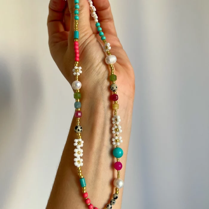 naszyjnik stokrotka mazu jewellery