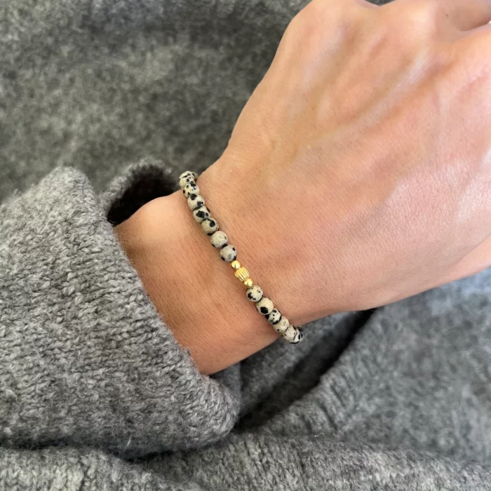 bransoletka jaspis dalmatyński mazu jewellery