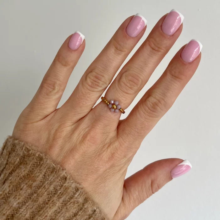 PIERŚCIONEK STOKROTKA LILIOWA