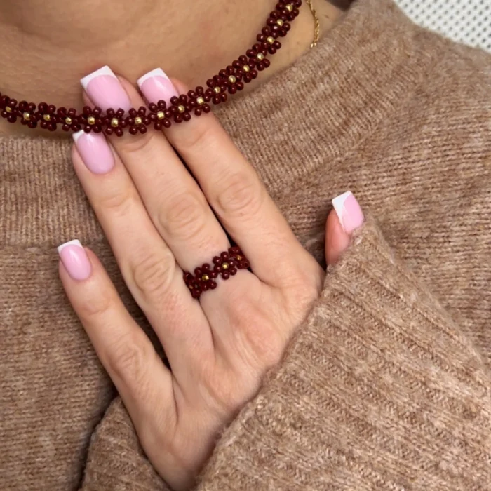 CHOKER BRAZOWE STOKROTKI