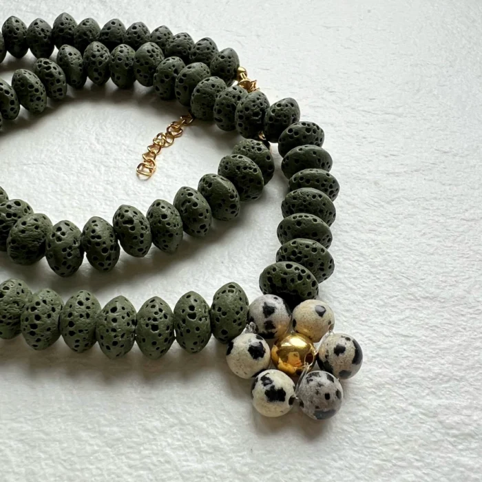 CHOKER LAWA GREEN