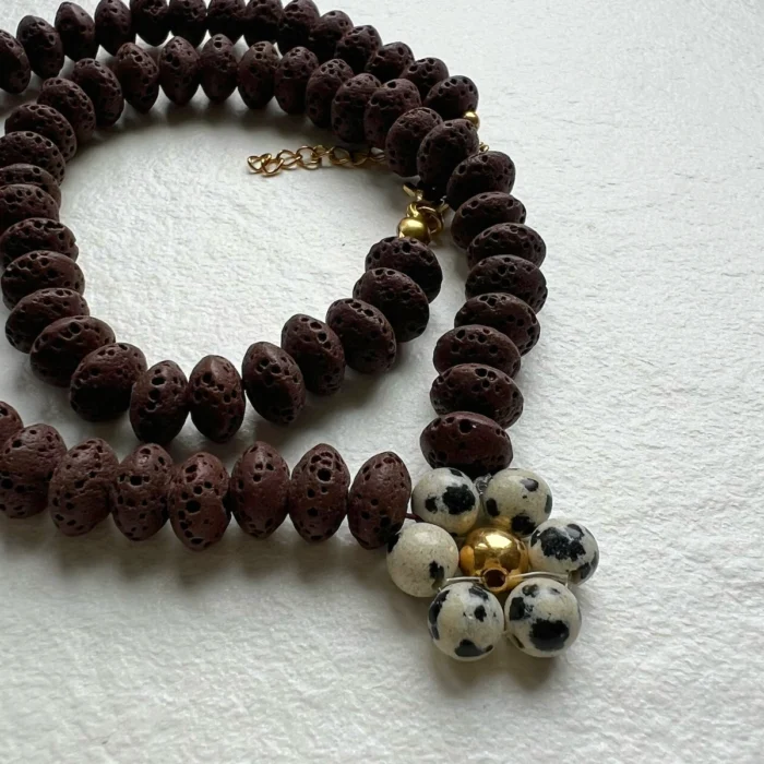 CHOKER LAWA BROWN
