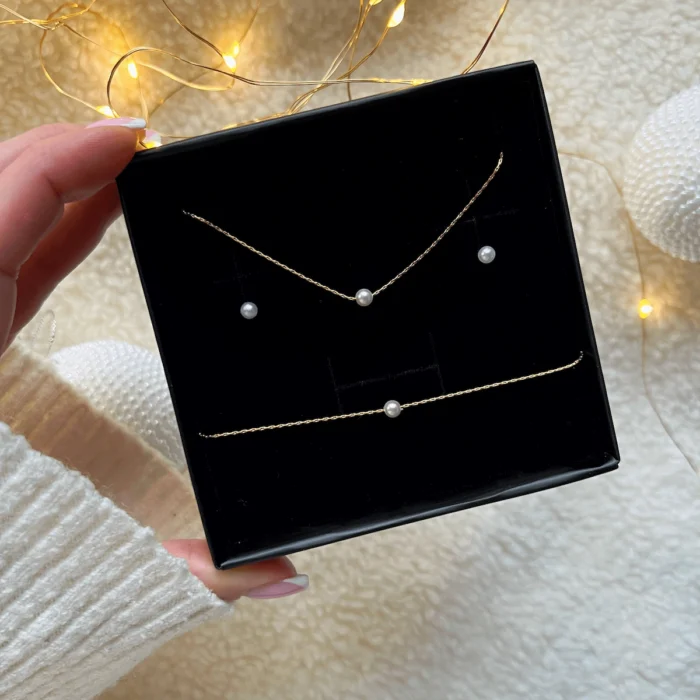 ZESTAW BIŻUTERII TINY PEARL